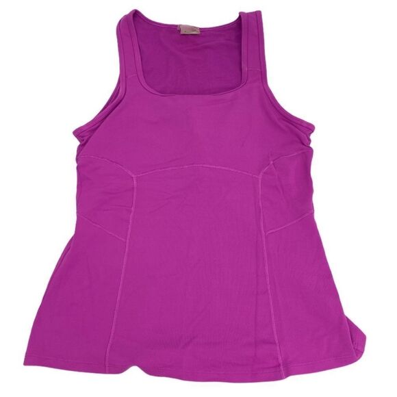 Athleta Fuchsia Achala Active Work Out Tank size Medium - Picture 1 of 6